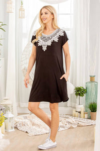 Heimish Usa - Lace with Pockets Dress