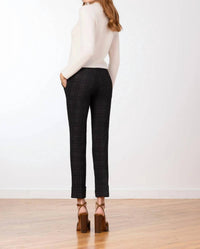 Avenue Montaigne Ben Pant in smoky in smoky - women's pants - view 4