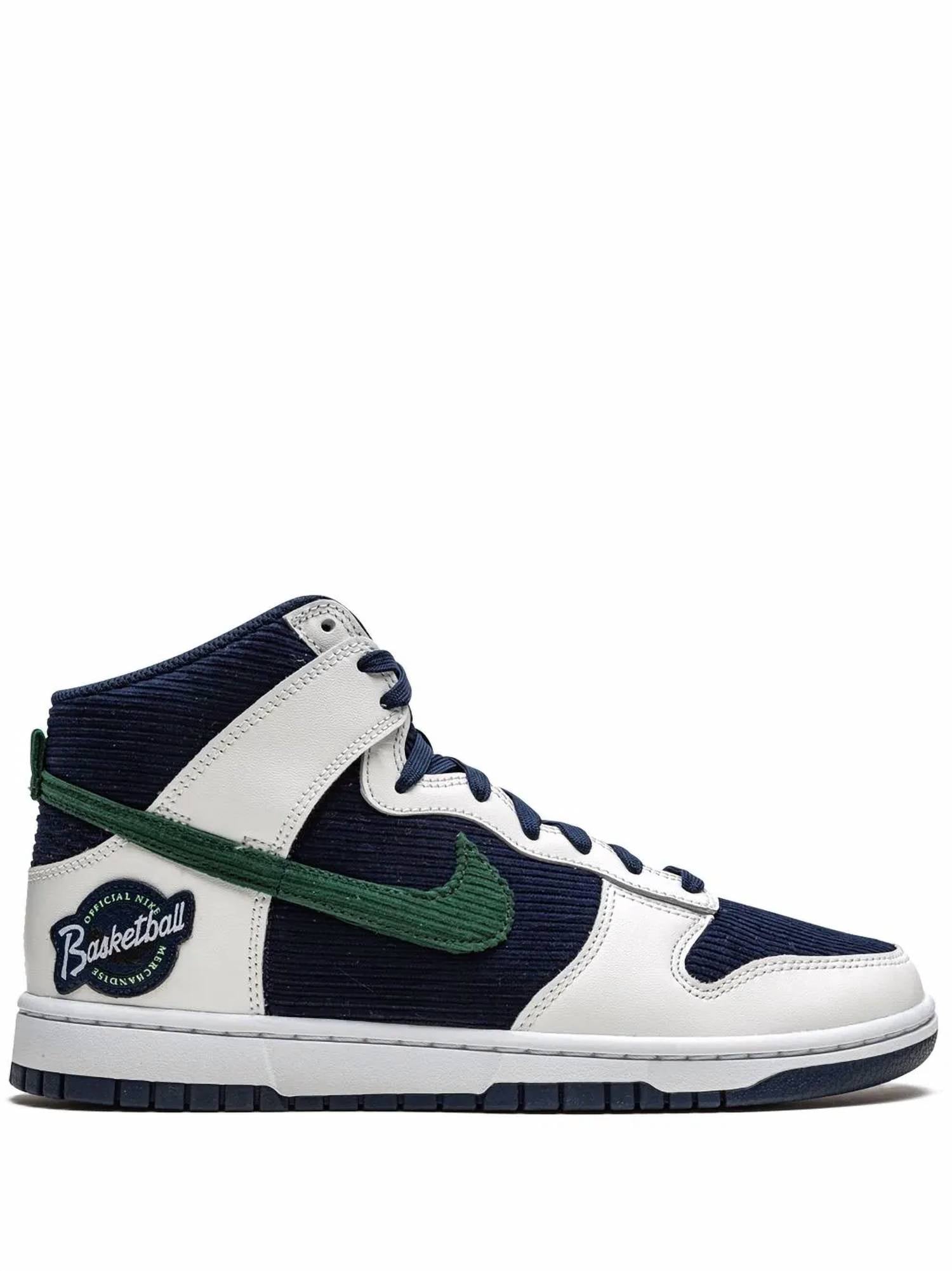 Nike - Men's Dunk High Embroidered Sneakers