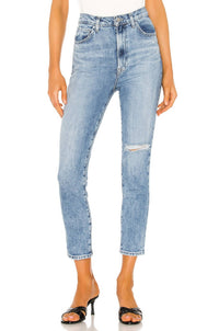 J Brand - 1212 Runway High Rise Slim Straight Jeans