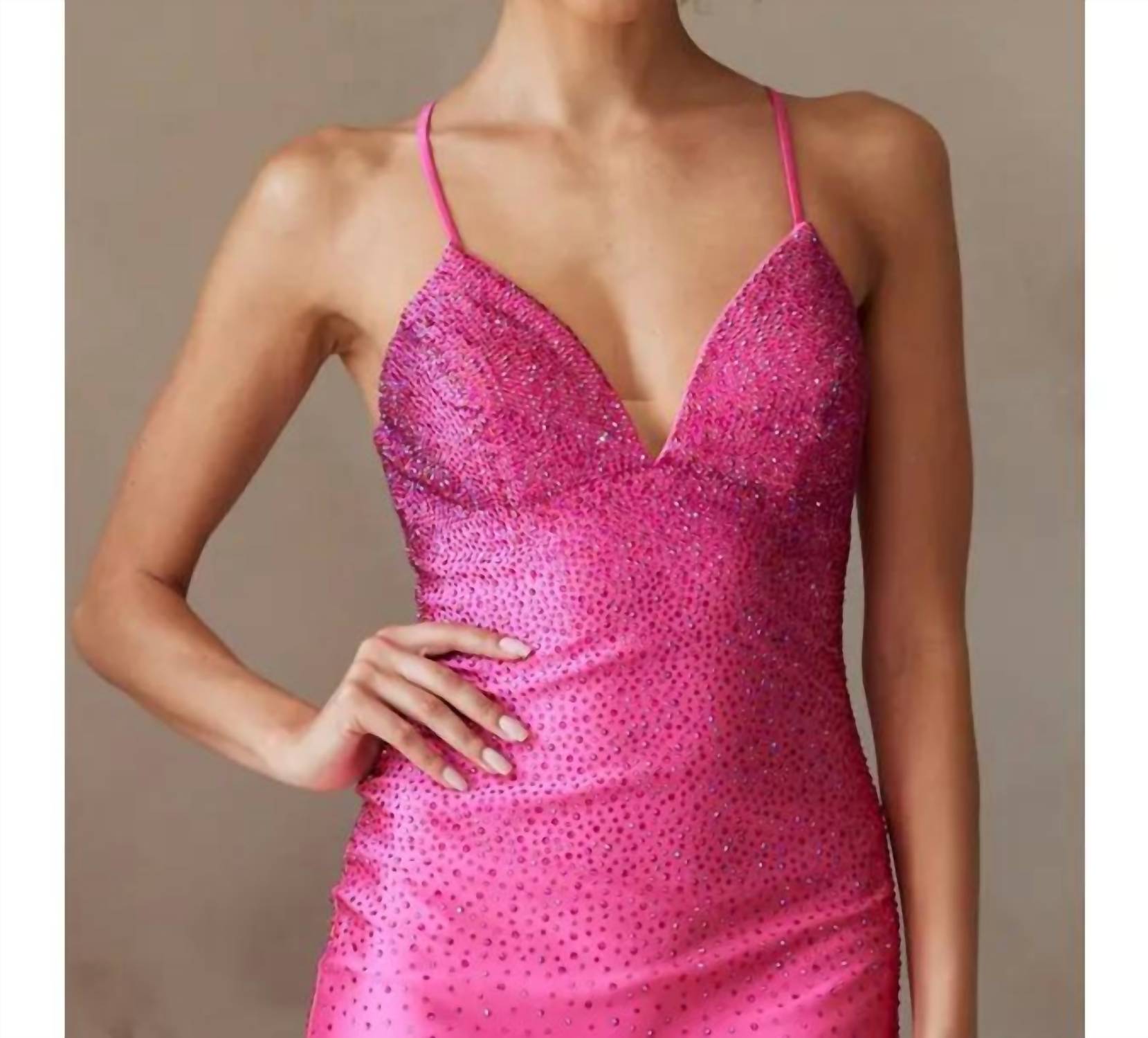 Babyfox - Reina Jewel Sparkle Homecoming Dress