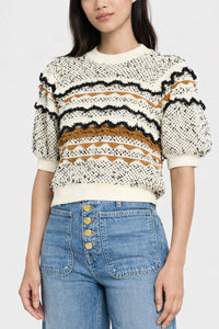 Ulla Johnson - Andira Short Sleeve Knit Top