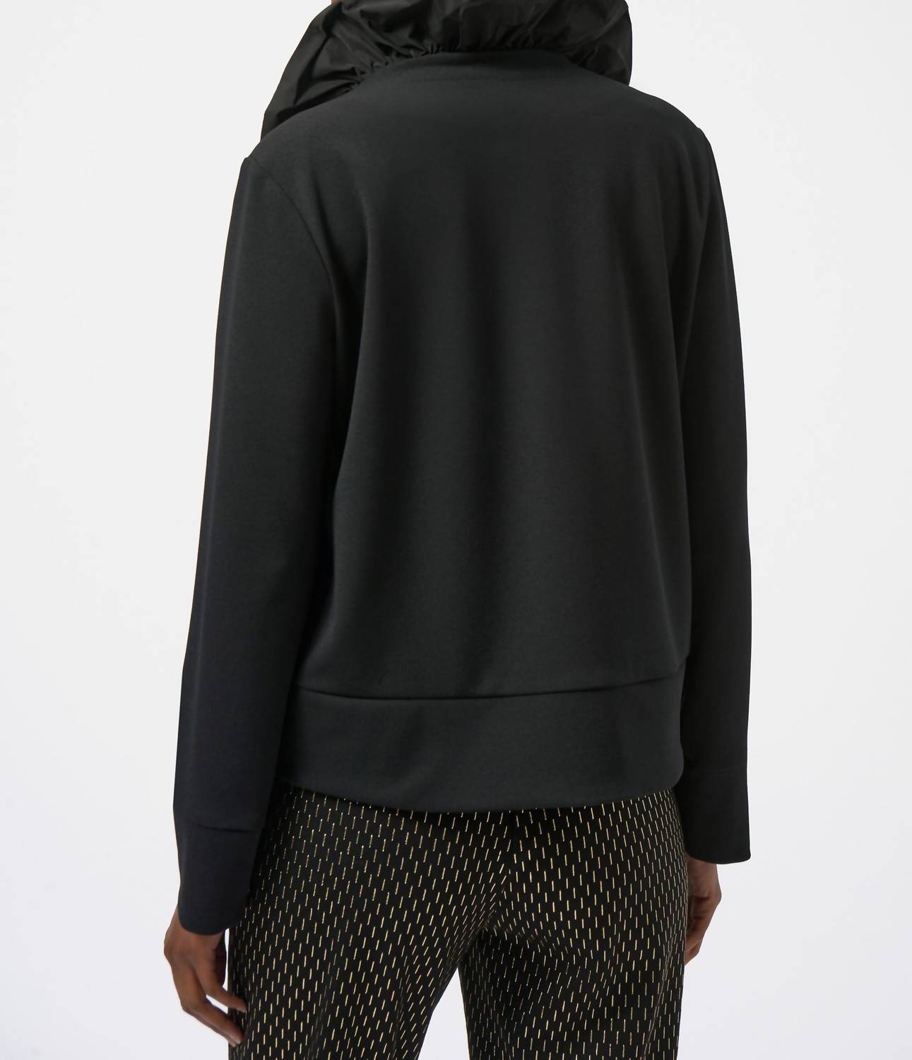 Joseph Ribkoff Scuba Crepe Memory Straight Jacket in black - women's jacket - view 4