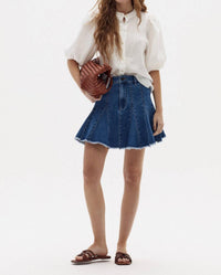 Lanhtropy - Azalea Denim Skirt