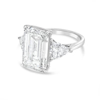 Diana M Jewels - Women's Emerald & Trillion Lab-Grown Diamond Jewelry (4.00 Ct) - Signature Plus