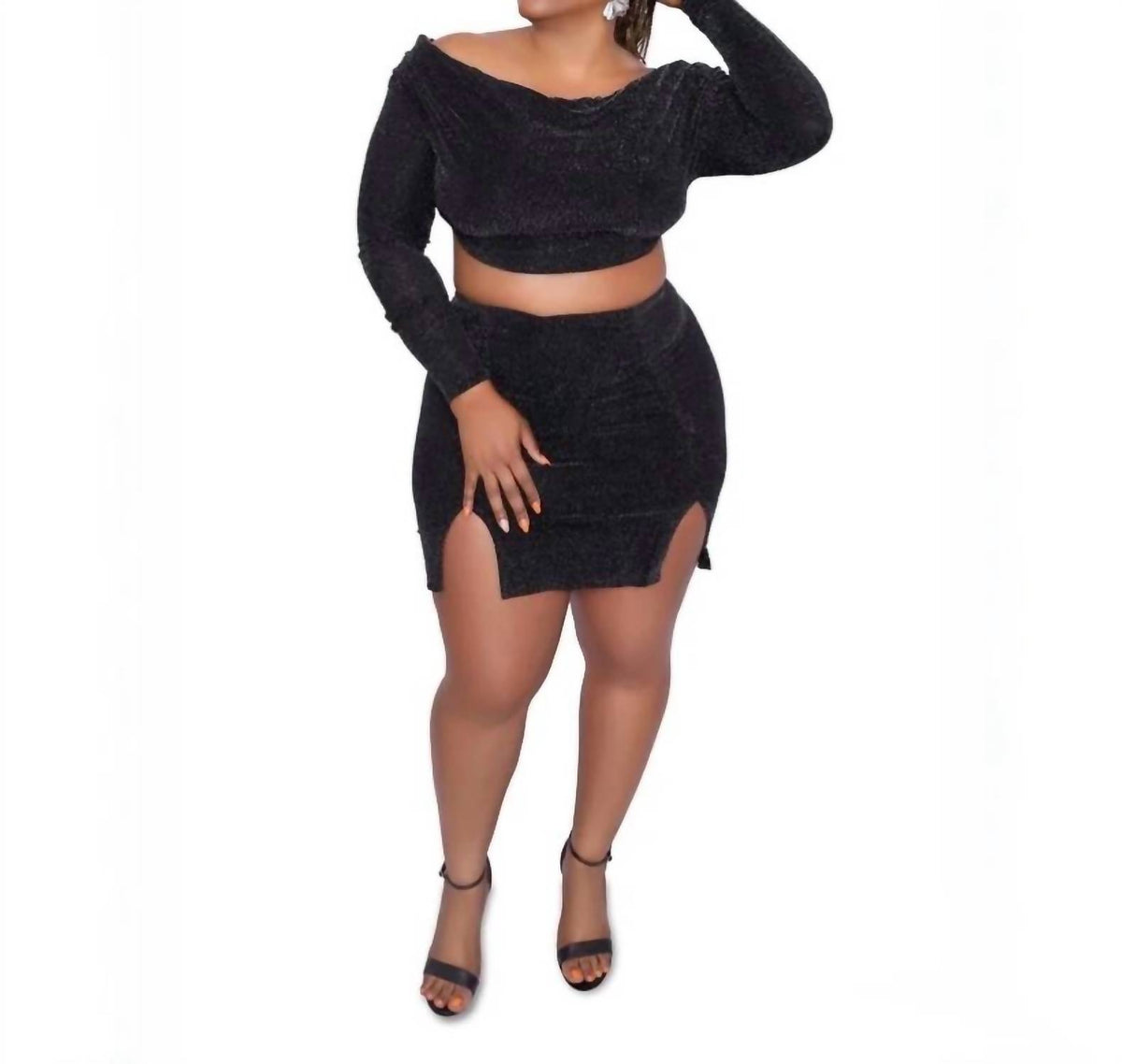 Her Botarri - Sparkle Skirt set