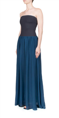 Ciao Lucia - Giselle Chiffon And Jersey Maxi Dress