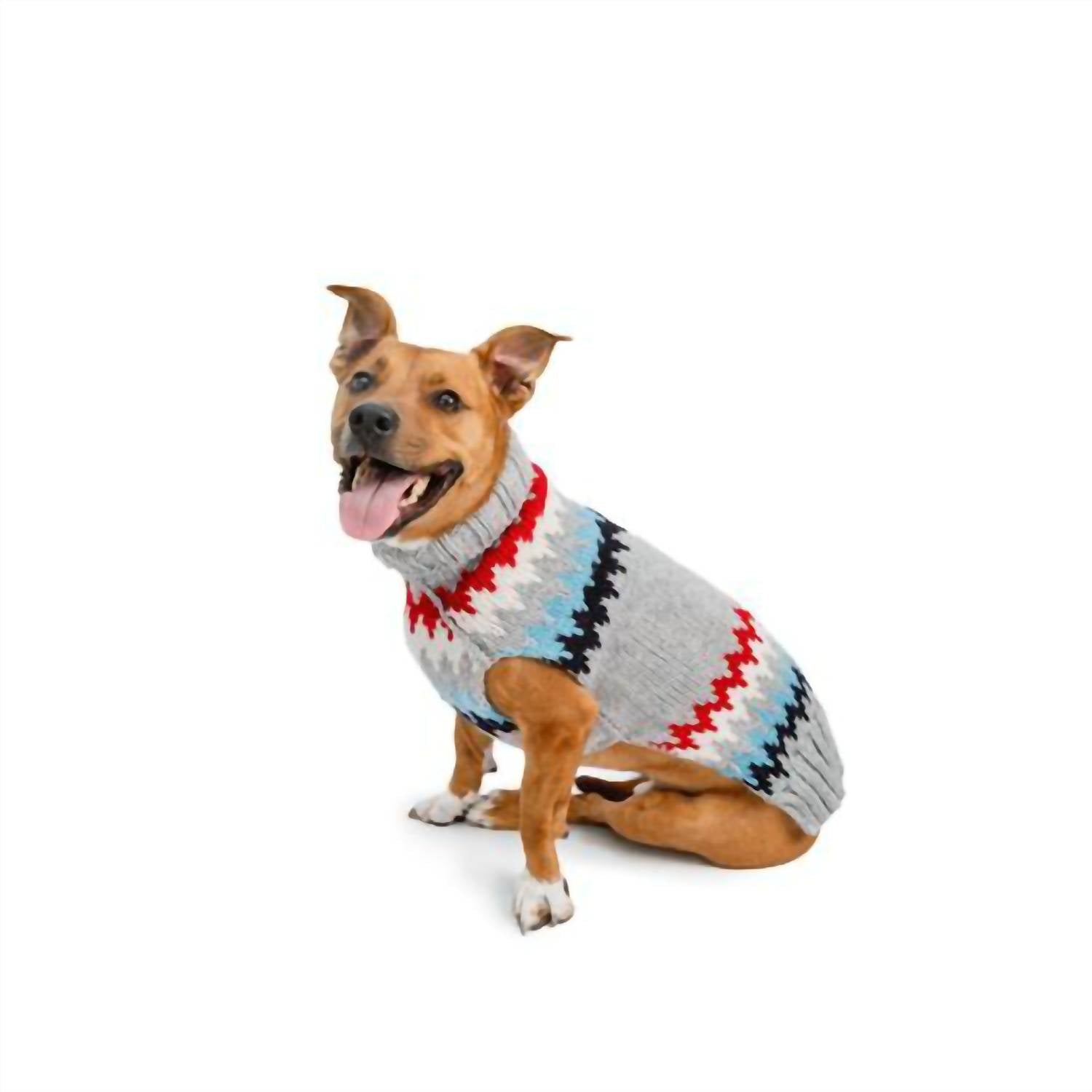 Chilly Dogs - Chevron Dog Sweater