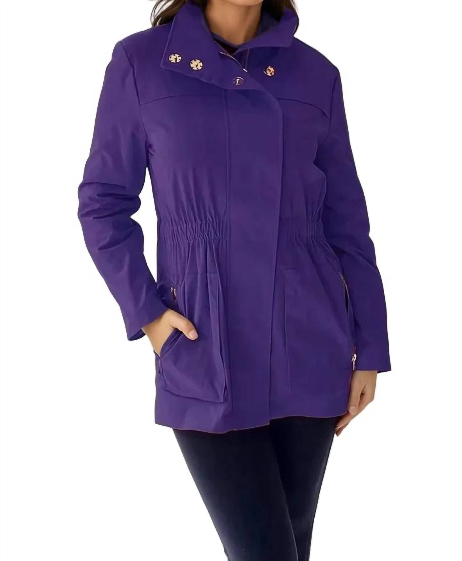 Ciao-Milano - Anna Long Sleeve Rain Jacket