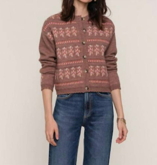Heartloom - Glenna Floral Knit Cardigan