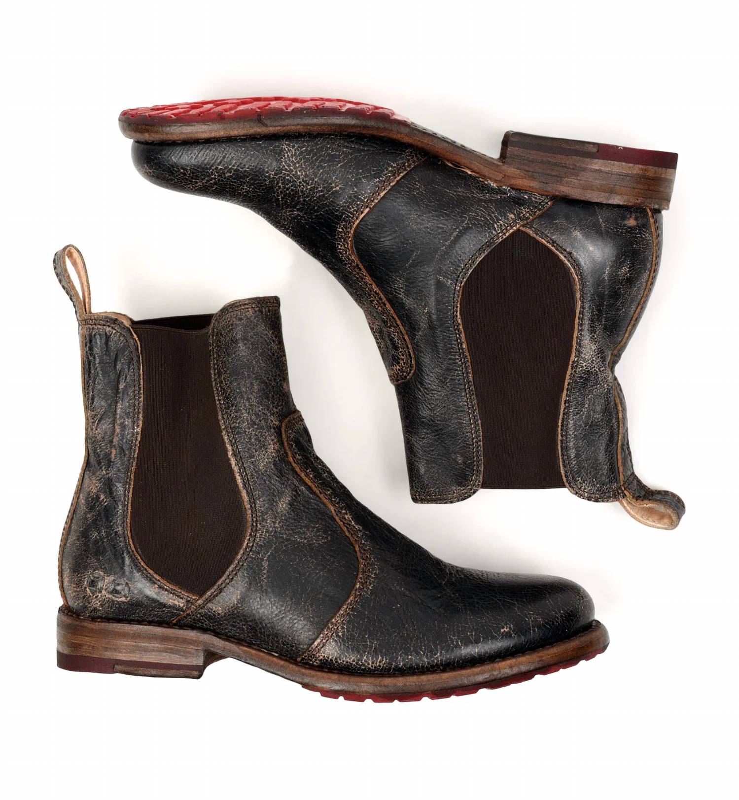 BEDSTU Women's Nandi Boots in black lux - women's shoe - alternate view