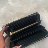 Valentino Women's Garavani Rockstud Zip Around Wallet in black - women's bag - view 6