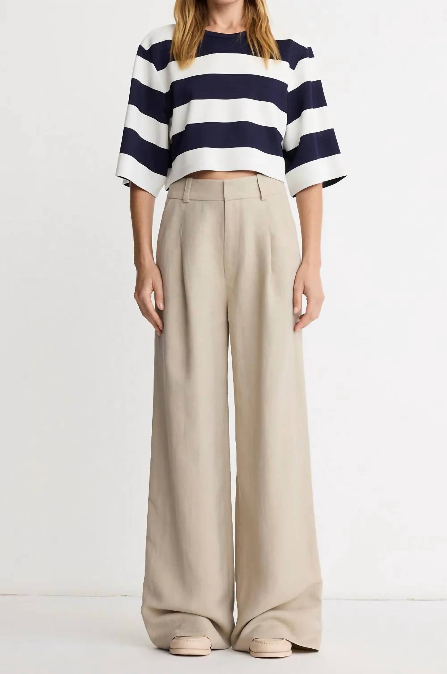Smythe - Pleated Trouser