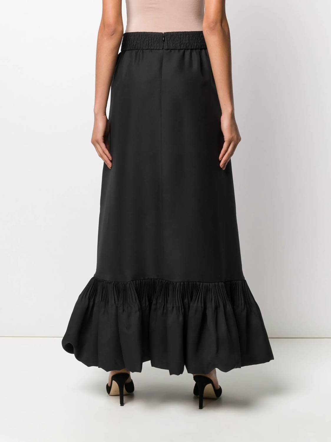 Valentino - Peplum Hem Skirt
