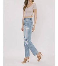 Kancan - Christian Knee Patch Jean