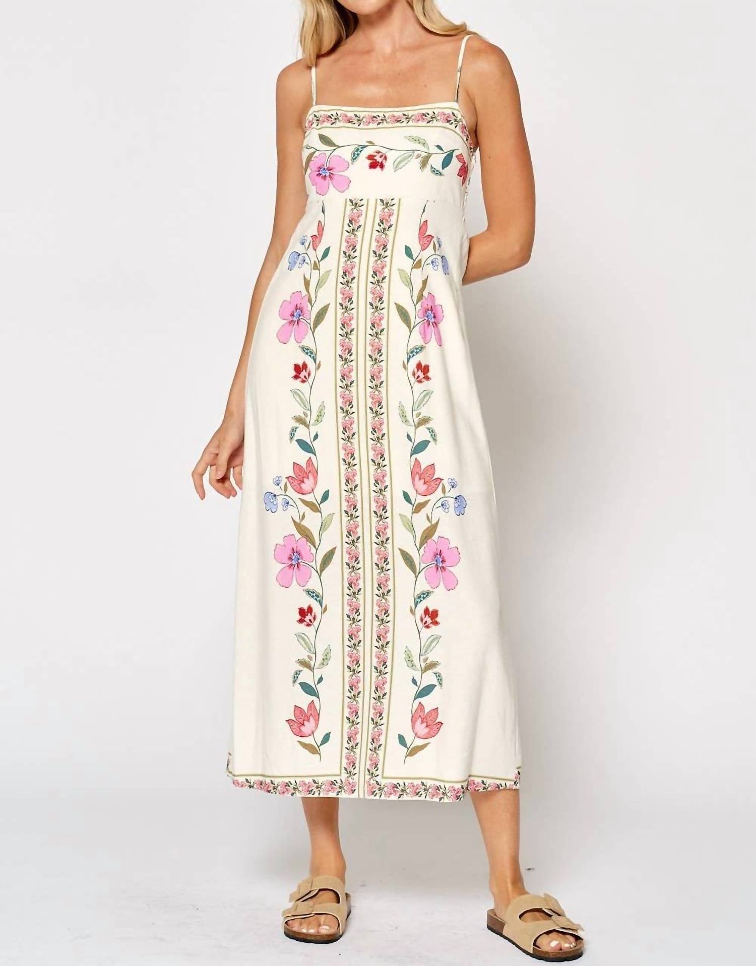 Lalavon - Storybook Garden Maxi Dress