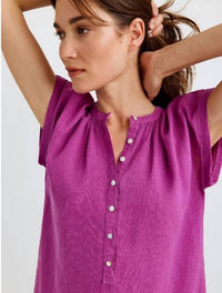 Bella Dahl - Cap Sleeve Henley Dress