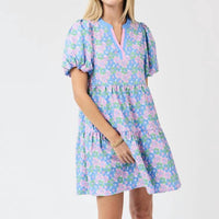 Mary Square - Kinsley Vintage Po Ble Mini Dress