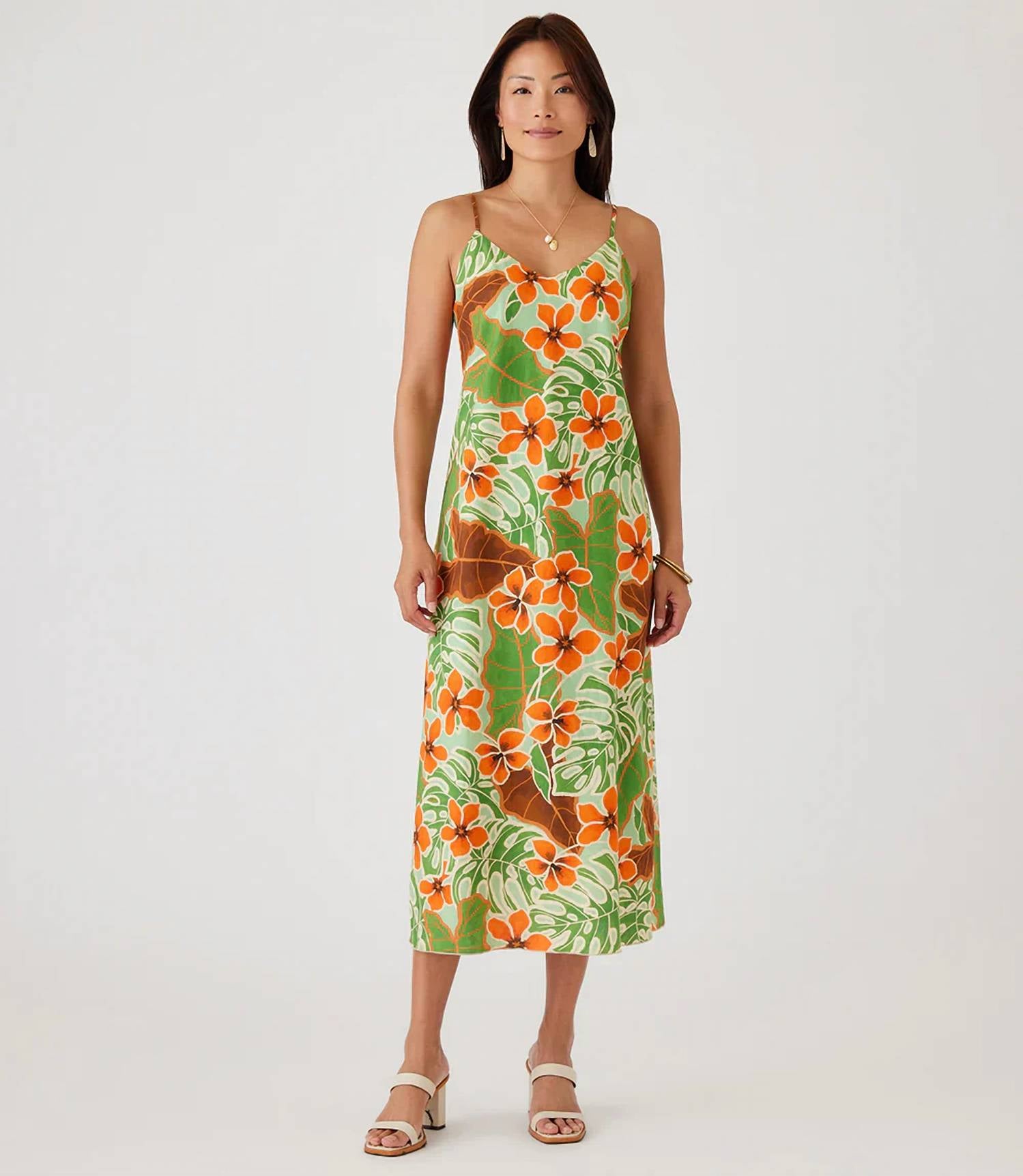 Karen Kane - Pallie Bias Cut Midi Dress