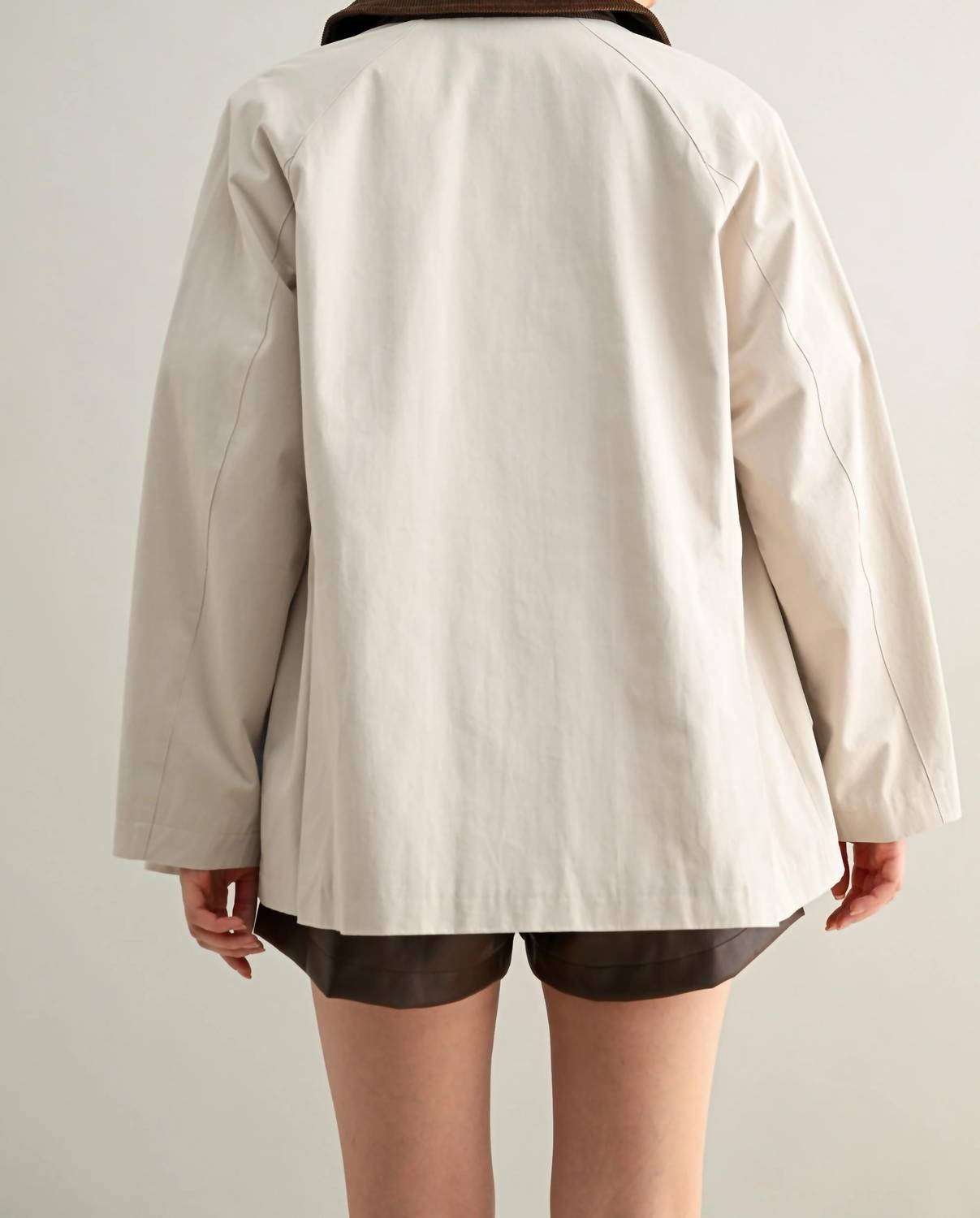 Mable - Collared Oversized Jacket