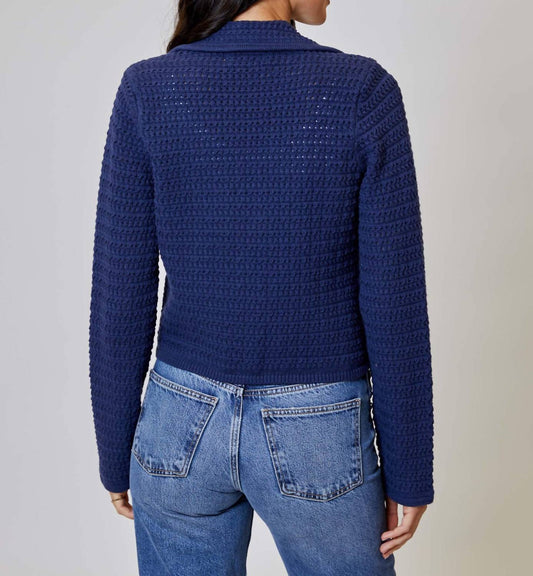 Design History - Long Sleeve Loose Knit Blazer