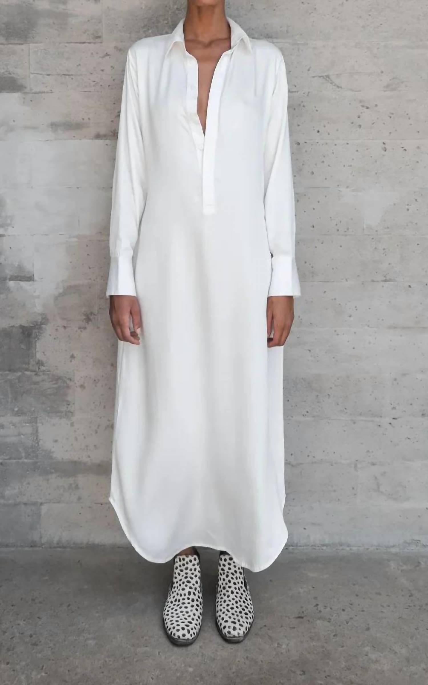 Luciee - Women's Philomena Shirt Dress