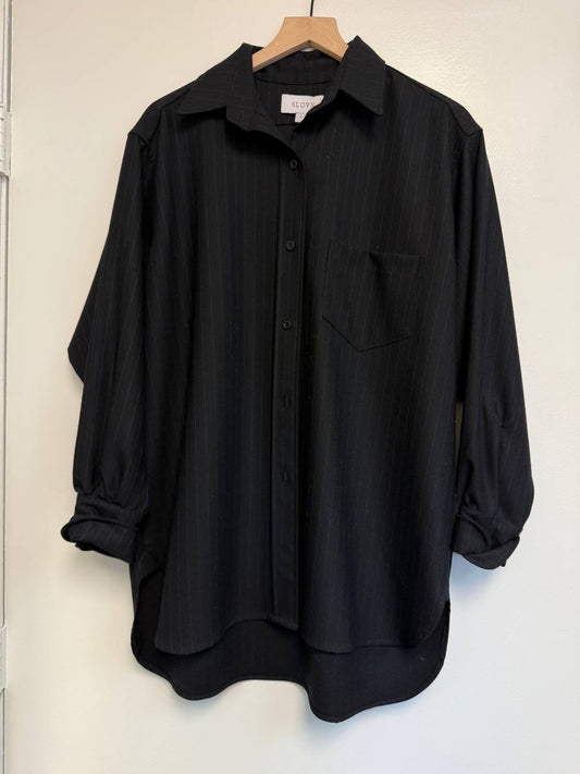 Sloan - Women’s Boyfriend Wool Shirt