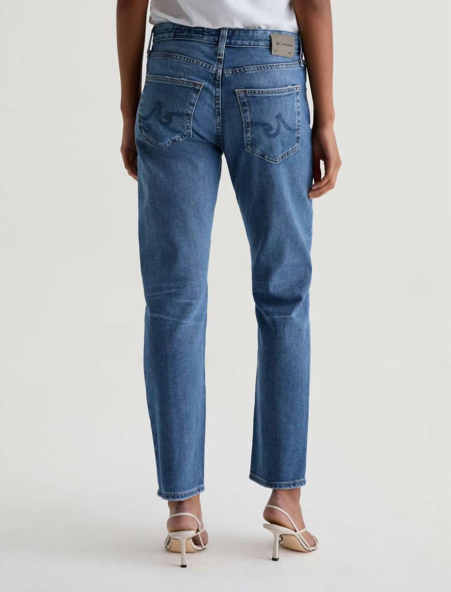 AG Jeans Ex-boyfriend Slouchy Slim Fit Jeans in 16 years hudson - women's jeans - alternate view