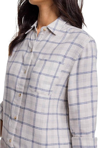 Southern Tide - Niki Chilly Morning Plaid Shirt