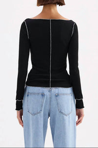 Nude Lucy - Ria Long Sleeve Top