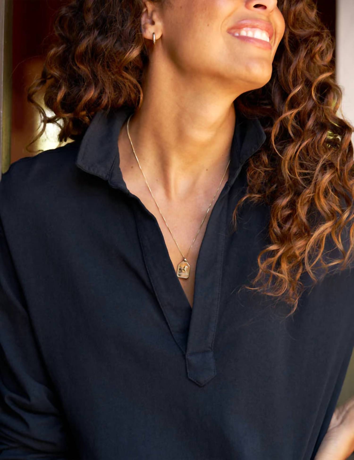 Frank & Eileen - Patrick Popover Henley Top