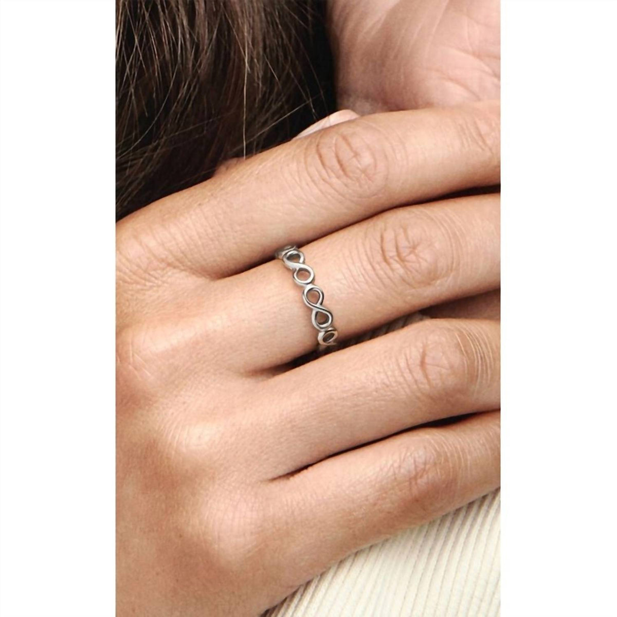 Pandora - Women's Simple Infinity Band Ring