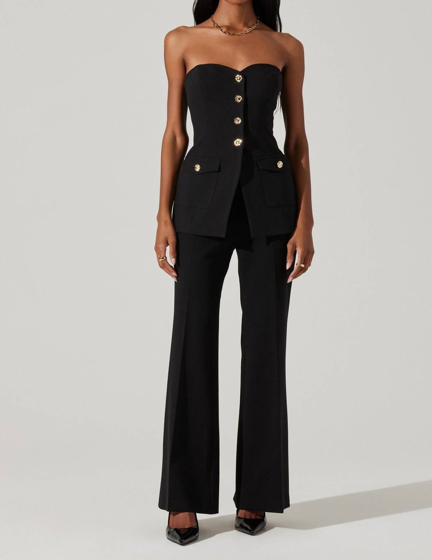 Astr - Milani Tailored Bustier Top