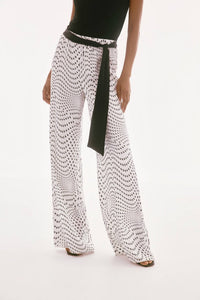 Joseph Ribkoff - Polka Dot Belted Trousers