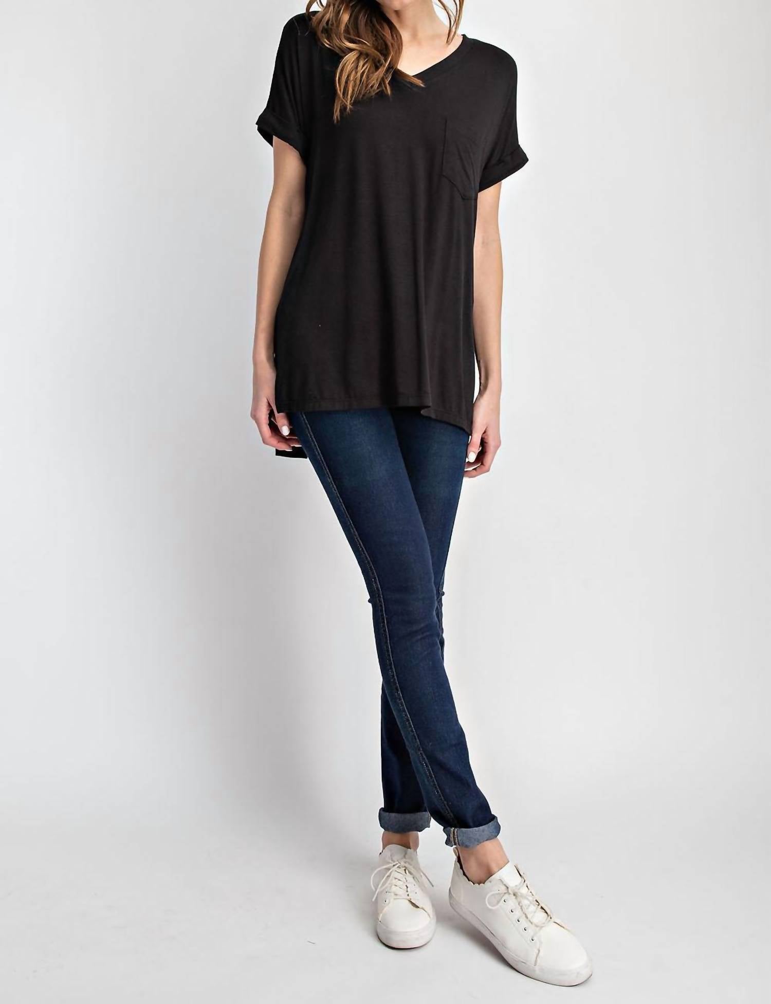 Rae Mode - Basic Booty Cover High-low T-shirt