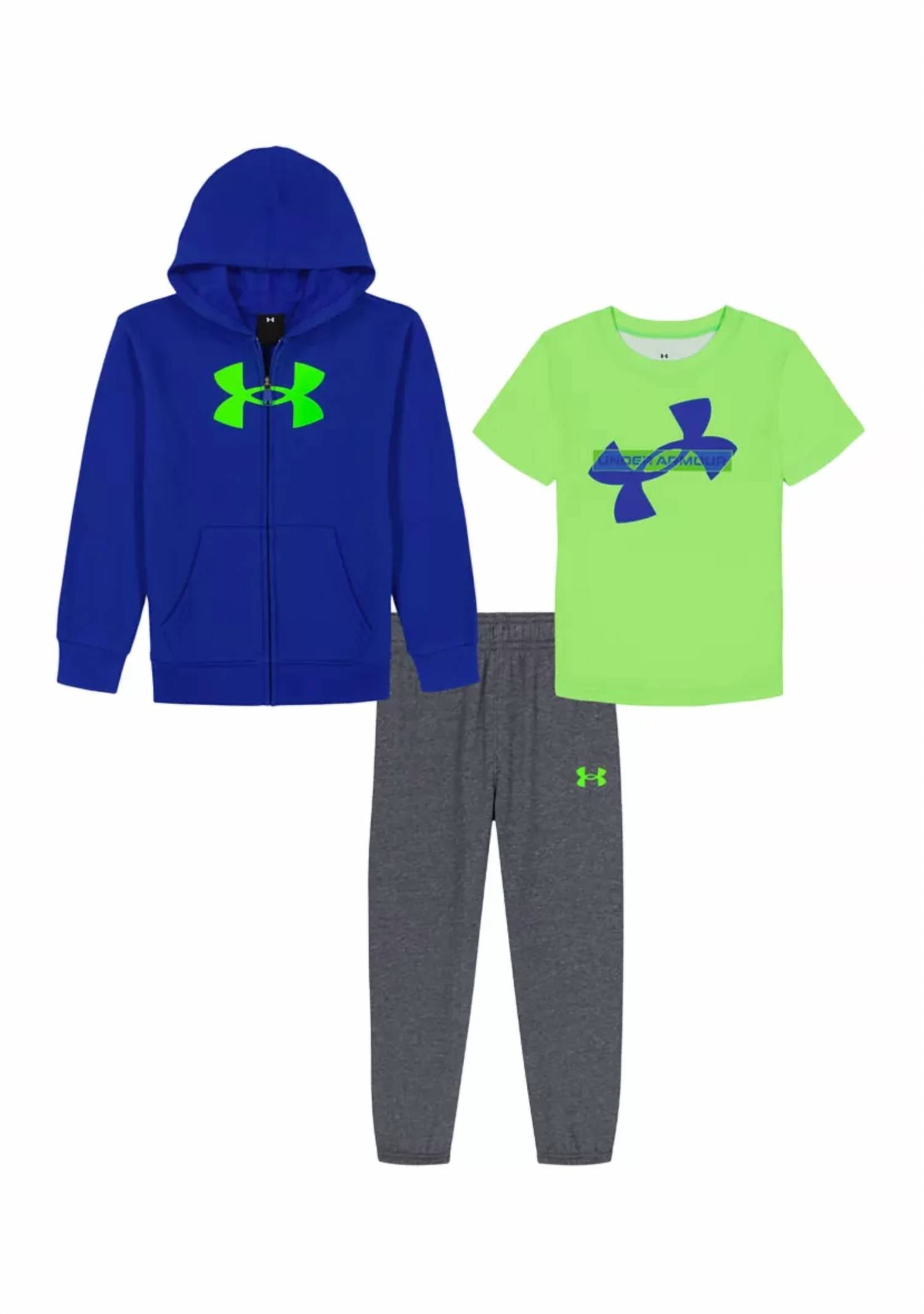 Under Armour - Boys 3-piece Hoodie Set