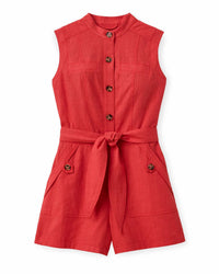 Cartolina Nantucket - Rachel Sleeveless Romper