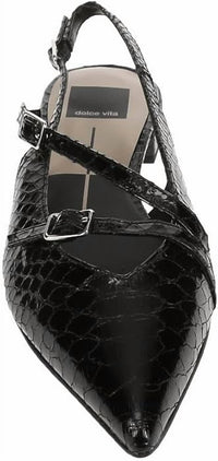 Dolce Vita - Women's Pamla Strappy Pointed Toe Buckle Ballet Flats