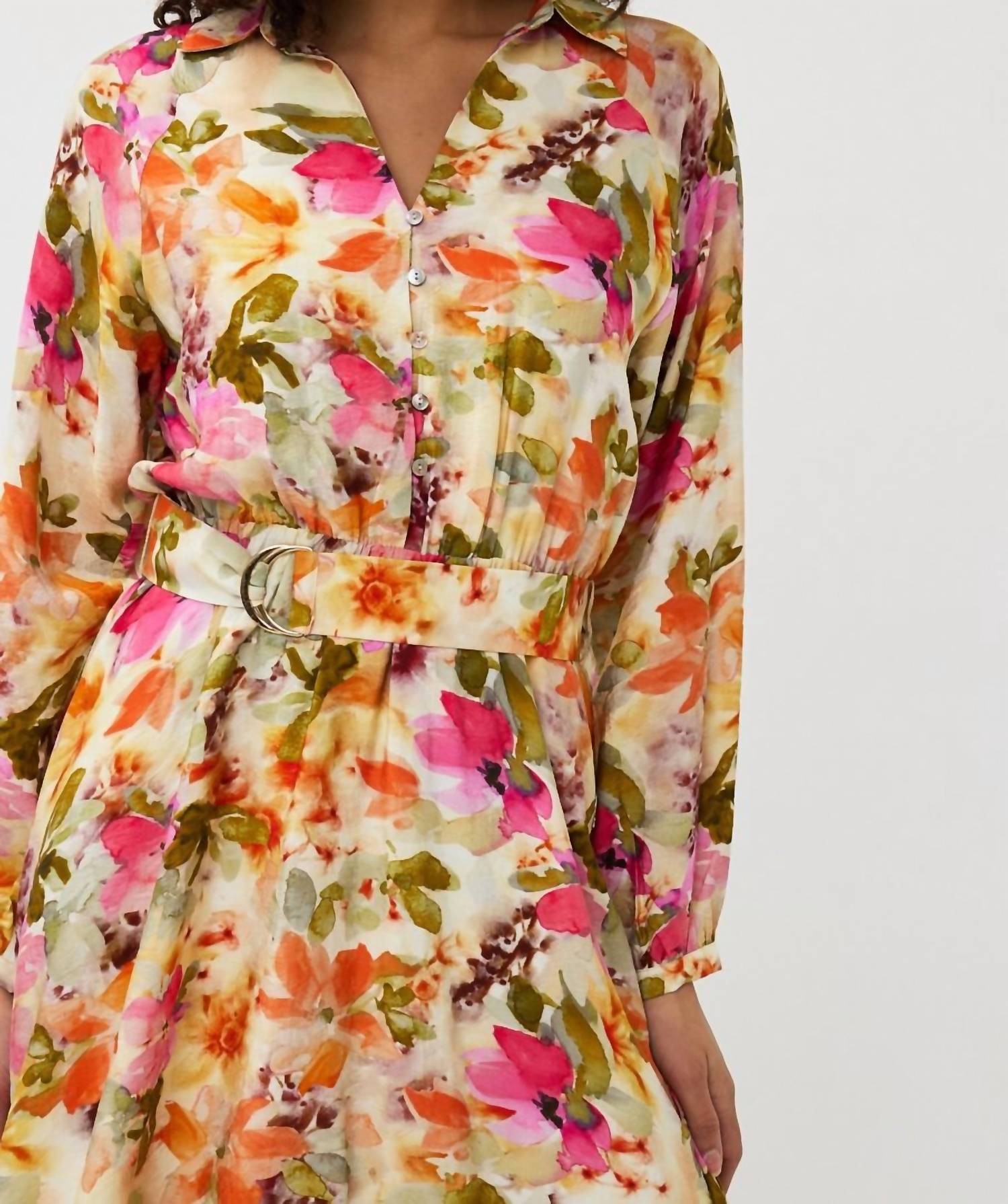 Esqualo - Raglan Floral Garden Dress