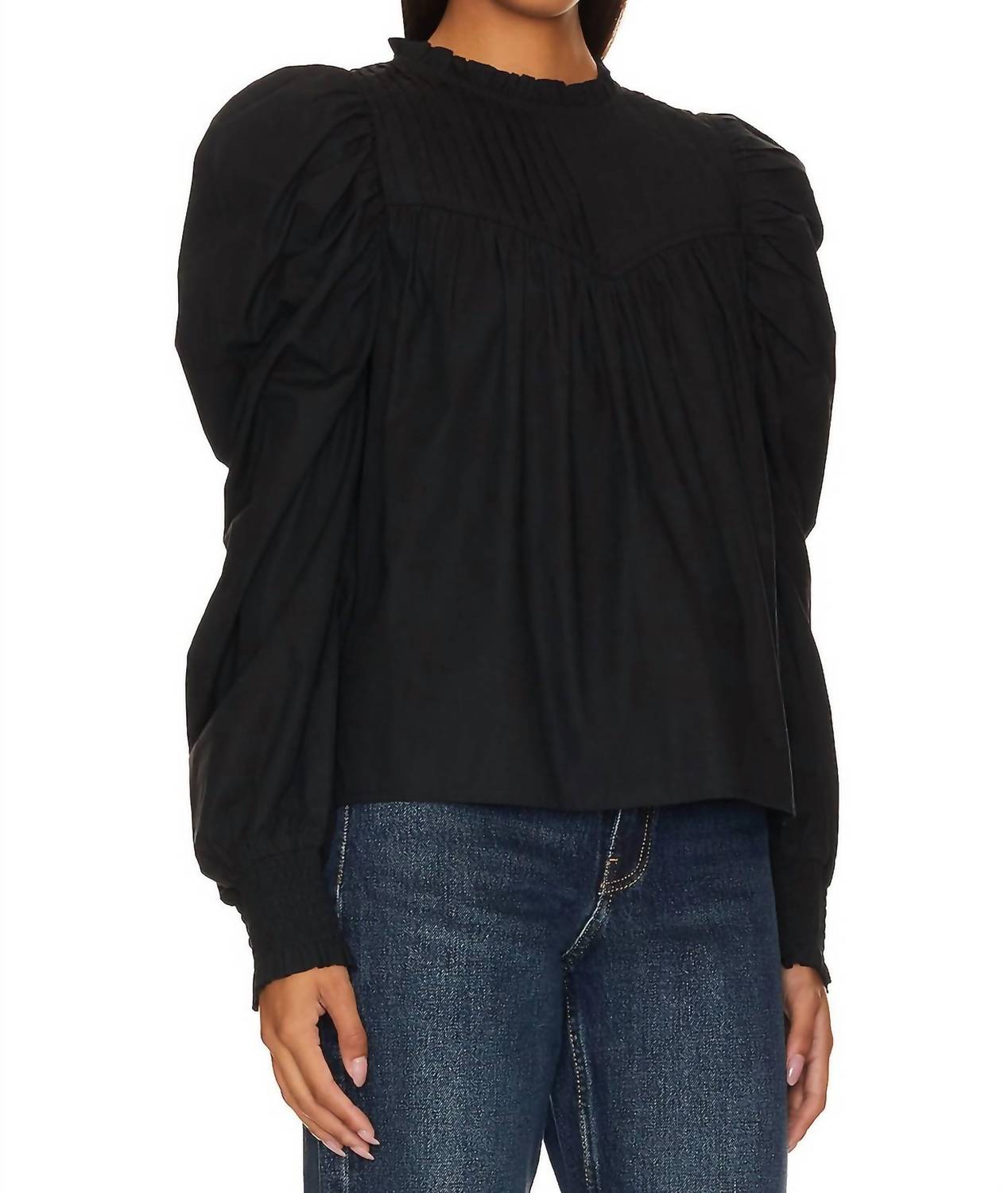 Cleobella - Irina Smocked Cuff Blouse