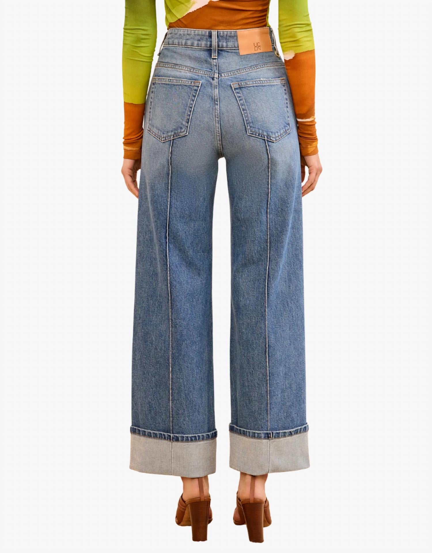 Ulla Johnson - Genevieve Stretch Pintuck Jeans