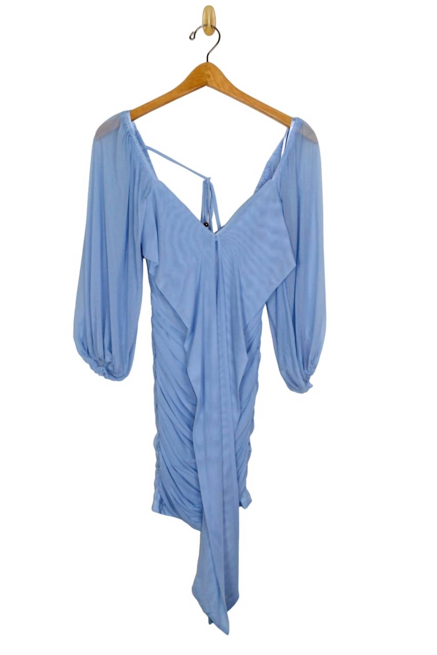Saints + Secrets - Mesh Sleeve Mini Dress