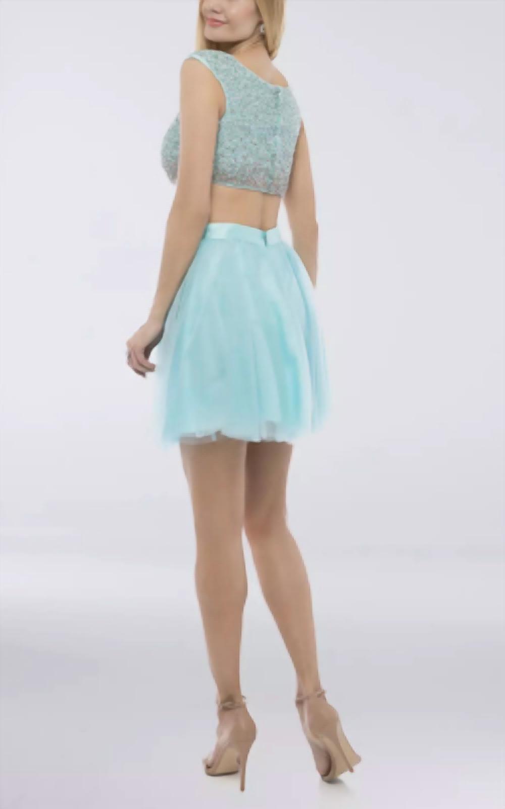 Terani Couture - 2pc Skirt With Beaded Top