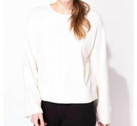 Escape - Rib Knit Snuggly Pullover Top