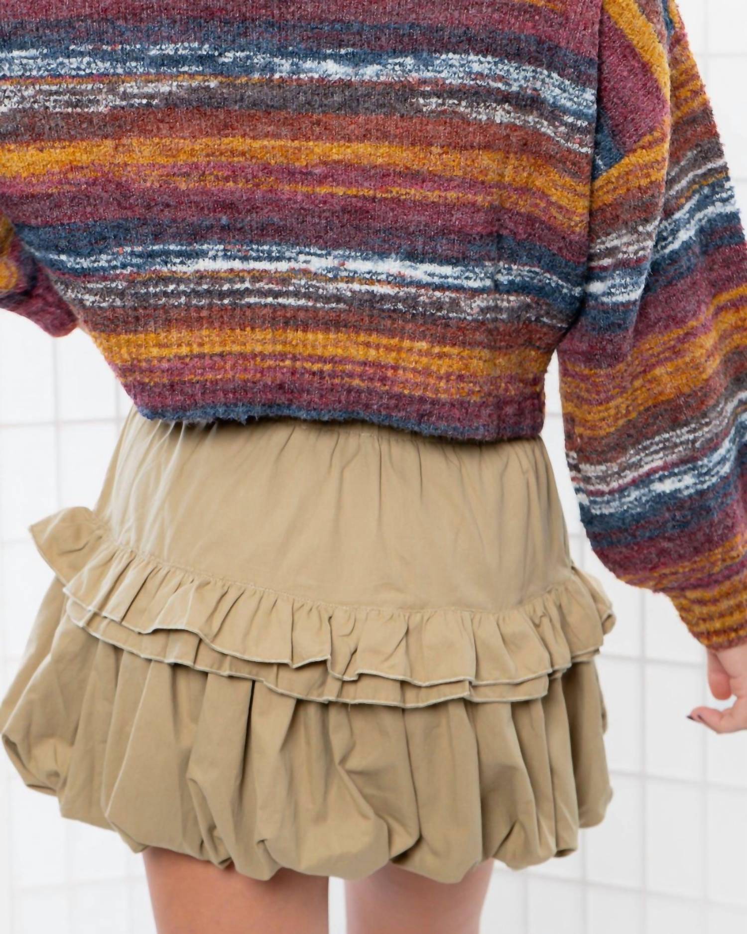 Illa Illa - Ava Bubble Mini Skirt