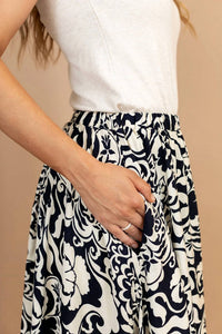 Polagram - Veronica Midi Floral Skirt