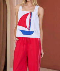 Sugarlips - Sallie Sleeveless Top