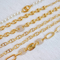 Ellison+Young Women's Horse Bit Long Chain Necklace in gold - women's jewelry - view 8