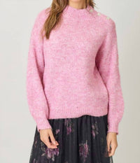 Mystree - Shimmer & Shine Mock Neck Sweater