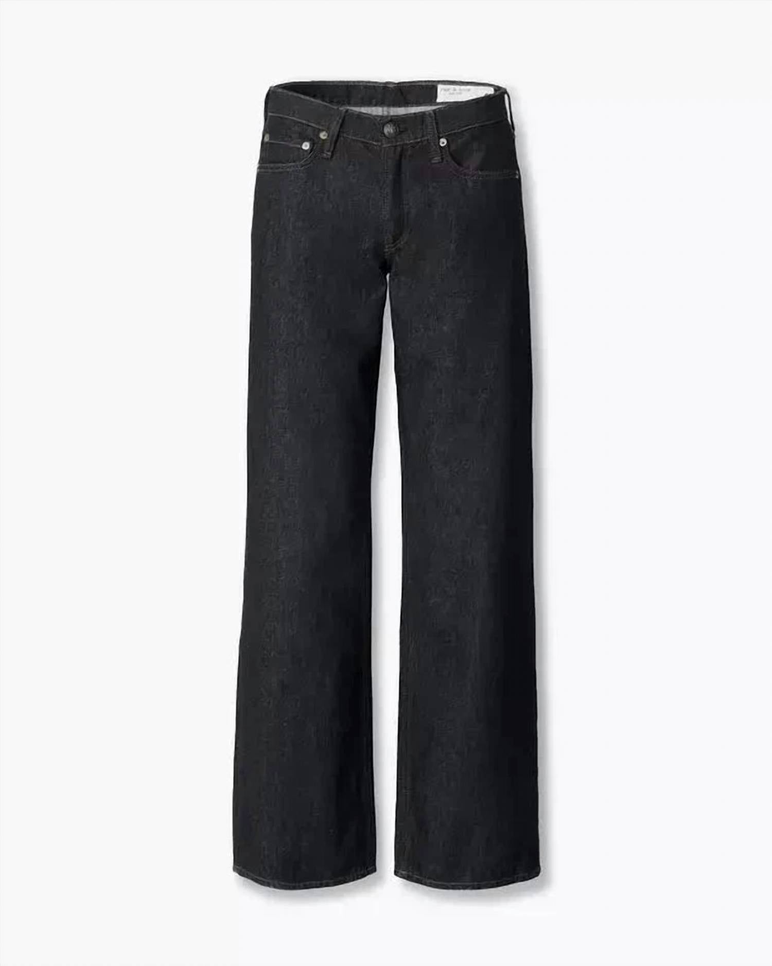 Rag & Bone - Saige Relaxed Straight Jeans